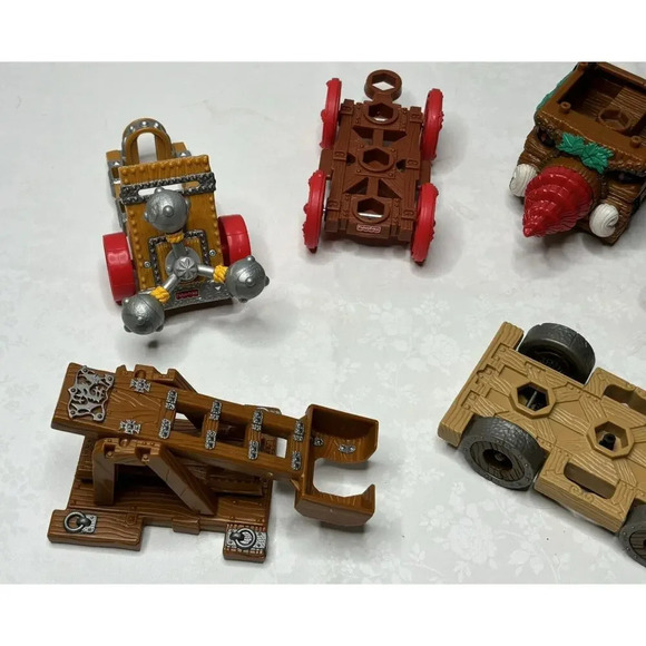 Vintge 2001 Fisher Price Imaginext Battle Castle Extra Parts Lot Of 6 - Picture 2 of 3